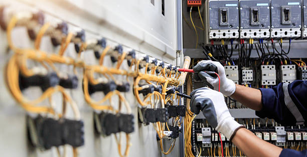 Professional Electrician technician working in Colona, IL